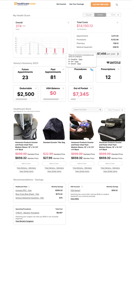 HealthKarma Dashboard